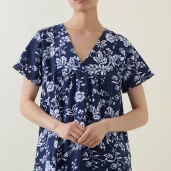 Discount Midnight Fern Fleece Night Dress Women Sleepwear