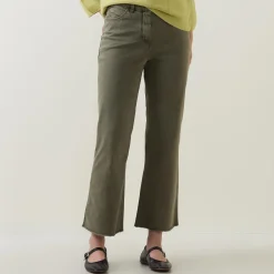 Online Mid-Rise Bootcut Jeans Women Denim