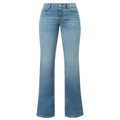 Clearance Mid-Rise Bootcut Slim Illusion Jeans Women Denim