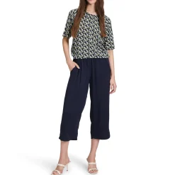 Best Mid-Rise Cropped Straight Leg Trousers Women Trousers & Shorts