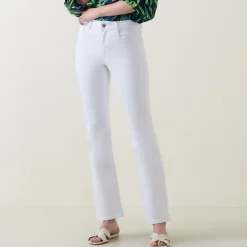 Sale Mid-Rise Flared Jeans Women Denim
