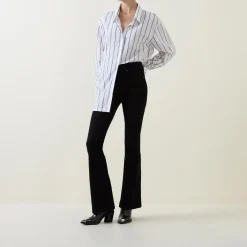 Discount Mid-Rise Flared Jeans Women Leggings