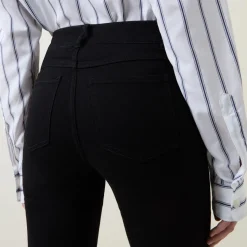 Discount Mid-Rise Flared Jeans Women Leggings