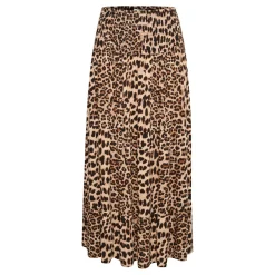 Sale Mid-Rise Leopard Skirt Women Skirts