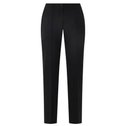 New Mid-Rise Pleated Straight Leg Trousers Women Trousers & Shorts