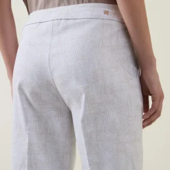 Clearance Mid-Rise Straight Leg Cropped Trousers Women Trousers & Shorts