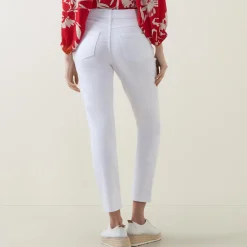 Sale Mid-Rise Tapered Jeans Women Denim