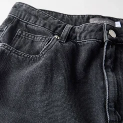Hot Mid-Rise Wide Leg Jeans Women Denim