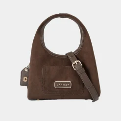 Clearance Milano Micro Suede Shoulder Bag Women Shoulder Bags