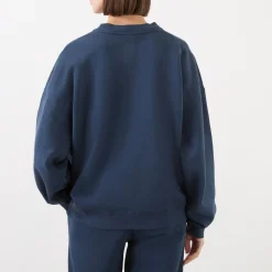 New Miles Logo Sweatshirt Women Sweatshirts & Hoodies