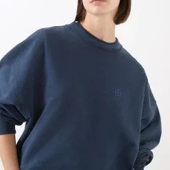 New Miles Logo Sweatshirt Women Sweatshirts & Hoodies