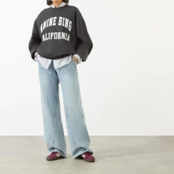 Hot Miles Logo Sweatshirt Women Sweatshirts & Hoodies