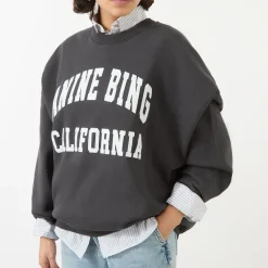 Hot Miles Logo Sweatshirt Women Sweatshirts & Hoodies