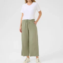 Best Milia Cropped Wide Leg Trousers Women Trousers & Shorts