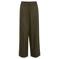 Clearance Milia Mid-Rise Wide Leg Trousers Women Trousers & Shorts