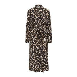 Hot Mille Printed Shirt Dress Women Dresses