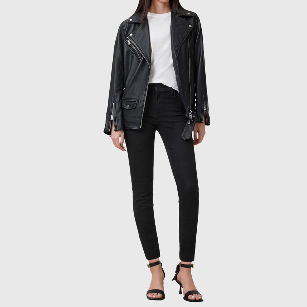 Outlet Miller Size Me Mid-Rise Skinny Jeans Women Denim
