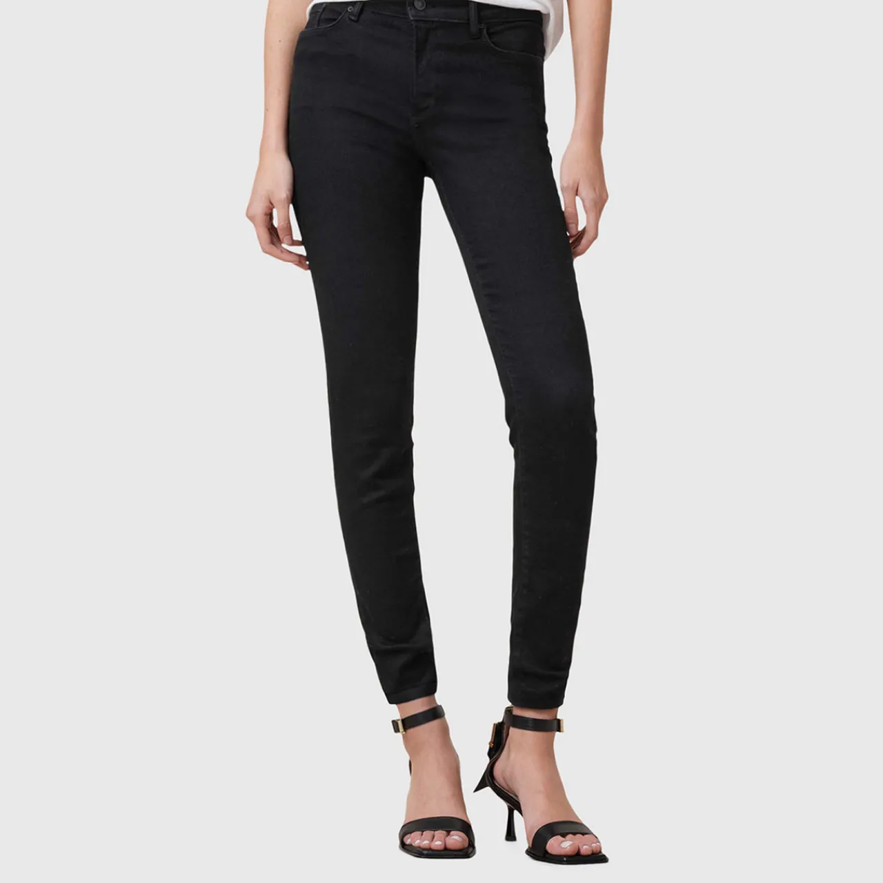 Outlet Miller Size Me Mid-Rise Skinny Jeans Women Denim