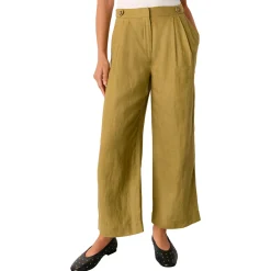 Sale Millie Linen Wide Leg Trousers Women Trousers & Shorts