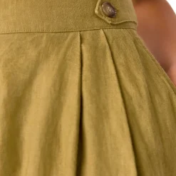 Sale Millie Linen Wide Leg Trousers Women Trousers & Shorts