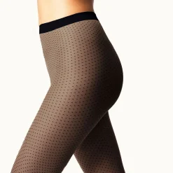 Mini Dot Tights Women Hosiery