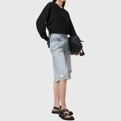 Clearance Mira Haven Embroidered Sweatshirt Women Sweatshirts & Hoodies