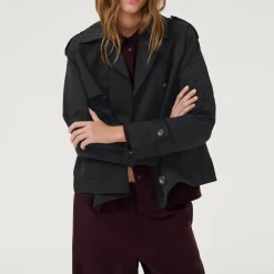 Best Mira Short Trench Coat Women Coats & Jackets