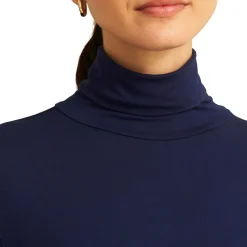 Discount Mischa Roll Turtleneck Top Women Tops