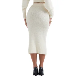 Mishka Knitted Pencil Skirt Women Skirts