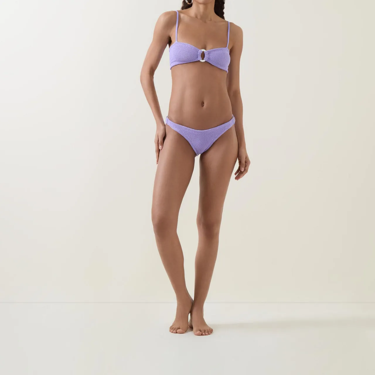 Hot Misty Hoop Two-Piece Bikini Set Women Swimwear & Beachwear