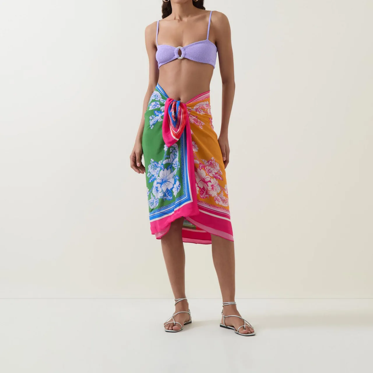 Hot Misty Hoop Two-Piece Bikini Set Women Swimwear & Beachwear