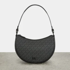 Outlet MK Logo Small Saddle Shoulder Bag Women Shoulder Bags