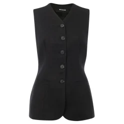 Online Molly Linen Waistcoat Women Coats & Jackets