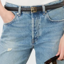 Hot Monogram Logo Belt Women Belts