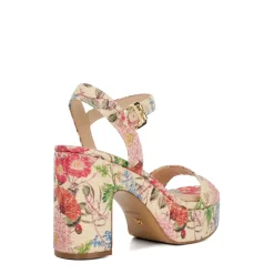 Online Monotone Block Heel Sandal Women Heels