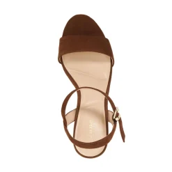 New Monotone Platform Block Heels Women Heels