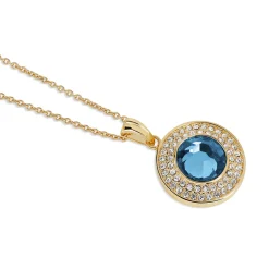 Sale Montana Coloured Stone Pendant Necklace Women Necklaces