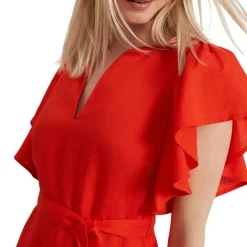 Online Morgan Frill-Sleeve Dress Women Dresses