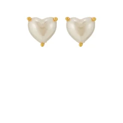 Online My Love Heart Stud Earrings Women Earrings