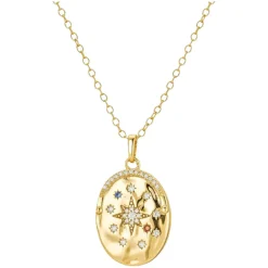 Online My Sun, Moon & Stars Locket Necklace Women Necklaces