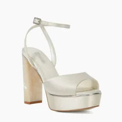 Best Mymuse Satin Bridal Platform Heels Women Heels