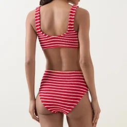 Best Nadine Striped Two-Piece Bikini Set Women Swimwear & Beachwear