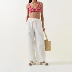 Best Nadine Striped Two-Piece Bikini Set Women Swimwear & Beachwear