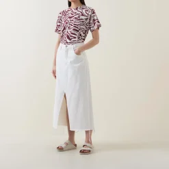 Hot Nahid Animal Print T-Shirt Women Tops