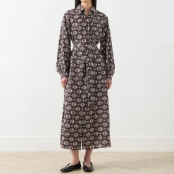 Online Narvel Belted Shirt Dress Women Dresses