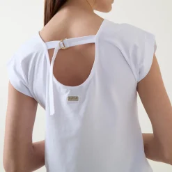Outlet Natalia Logo Badge T-Shirt Women Tops