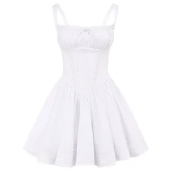 Sale Natassia Pin Tuck Mini Dress Women Dresses
