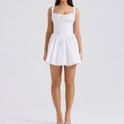 Sale Natassia Pin Tuck Mini Dress Women Dresses