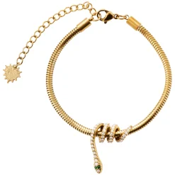 Nathair Nímhe Snake Bracelet Gold Women Bracelets