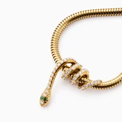 Nathair Nímhe Snake Bracelet Gold Women Bracelets